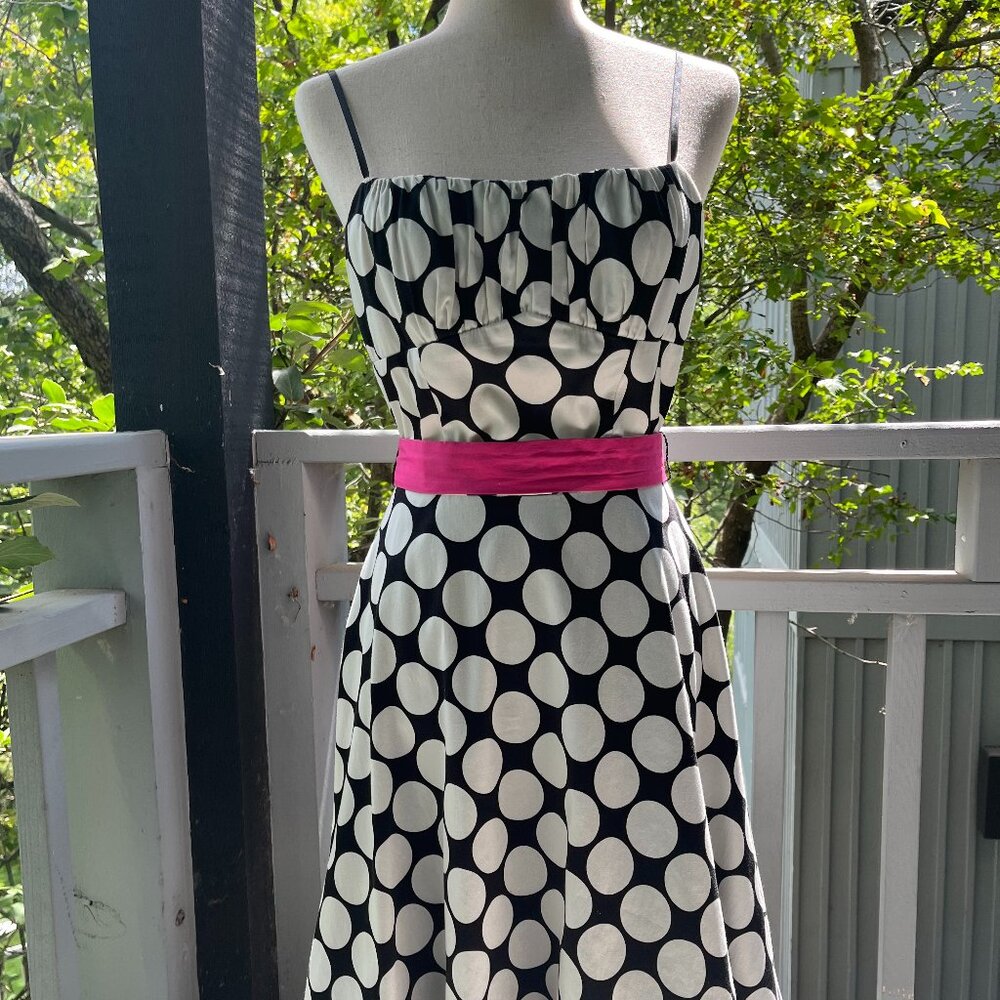 Ruby Rox Polka Dot Dress- Junior's Size 7 (Women Size 6)
